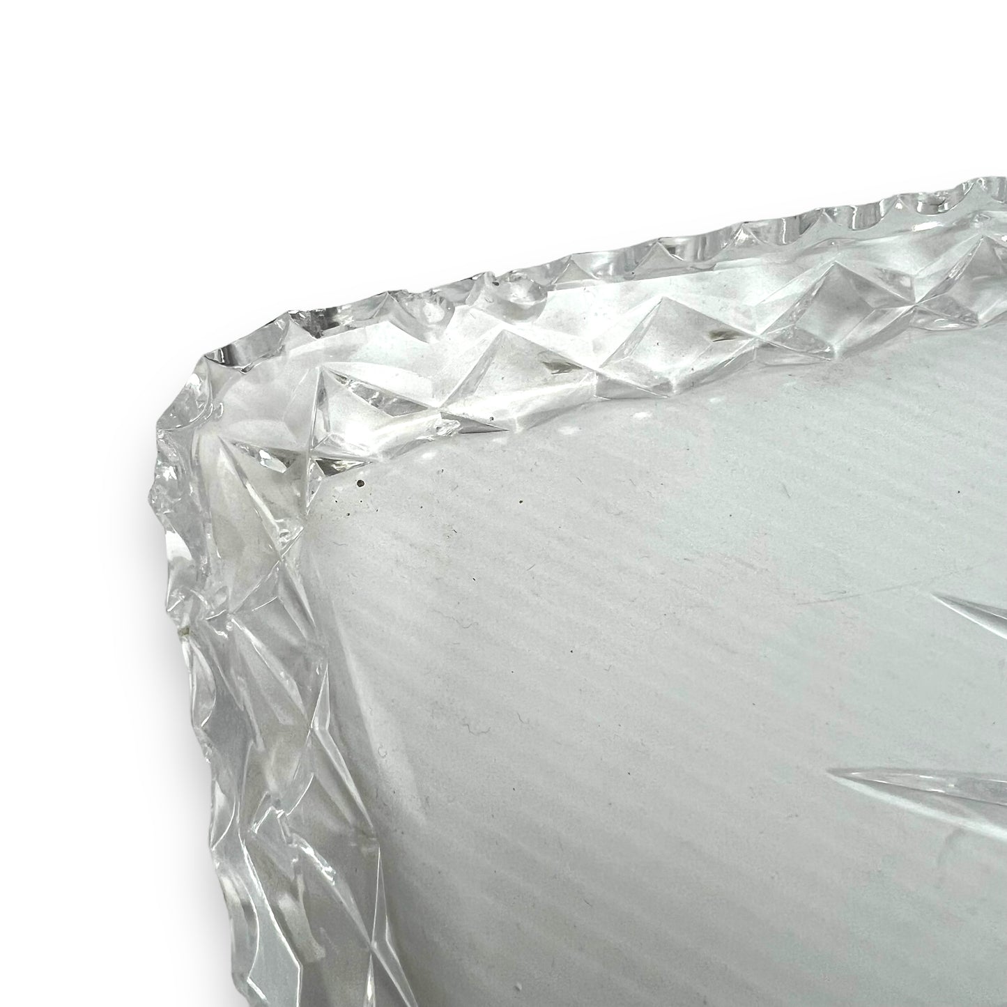 Glass Rectangle Jewellery Tray