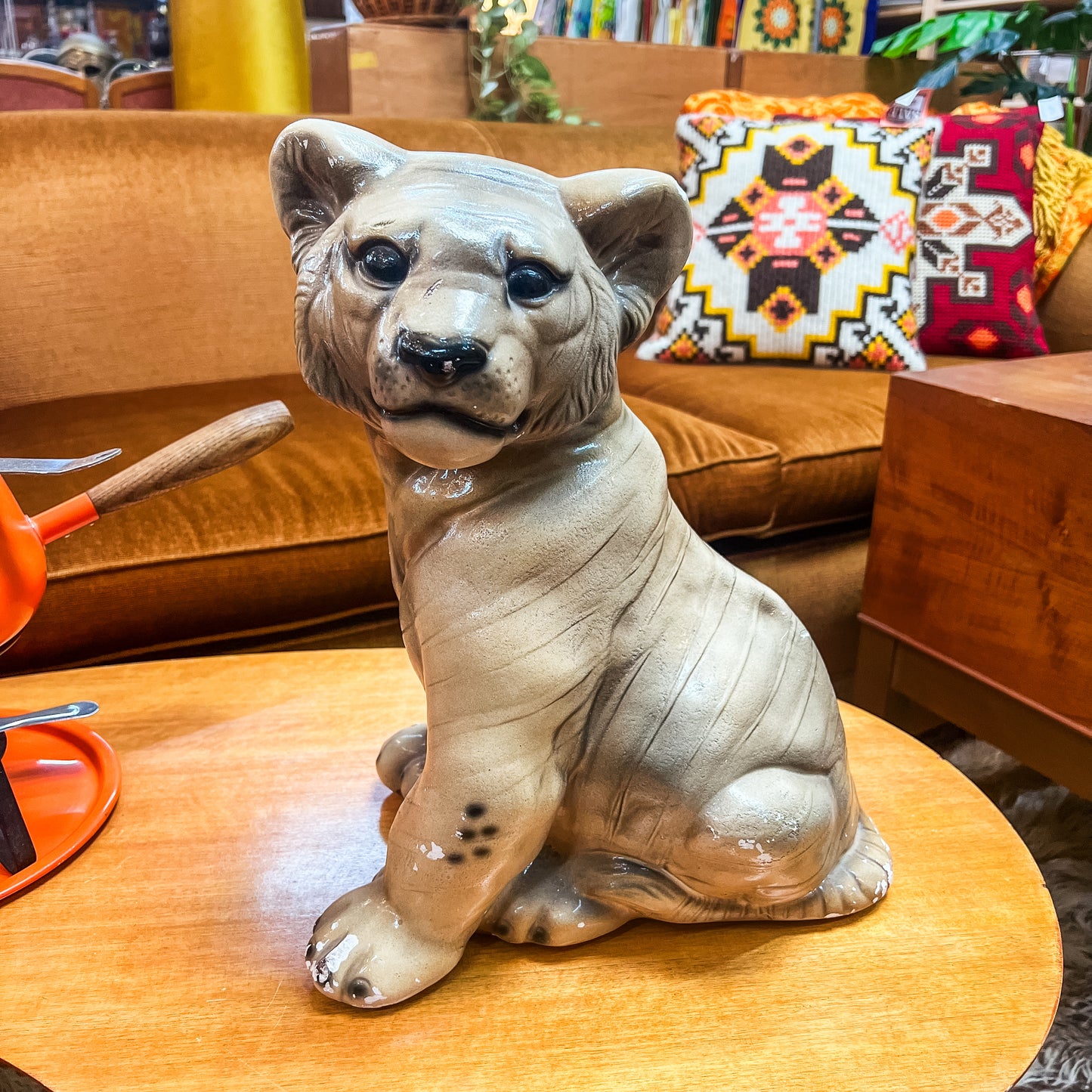 Lion Cub Statue