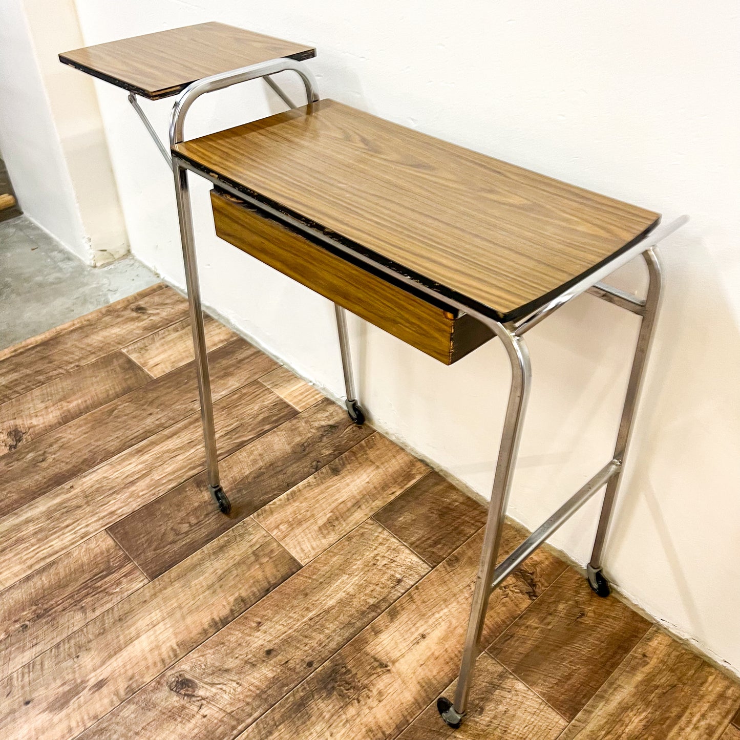 Chrome & Laminate Sewing Table