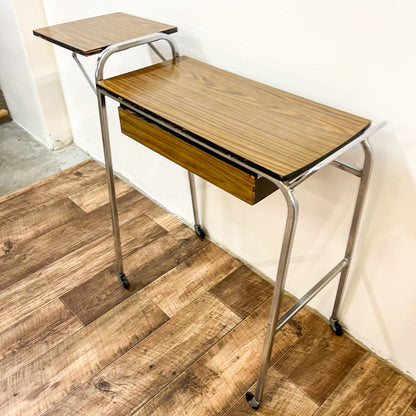 Chrome & Laminate Sewing Table