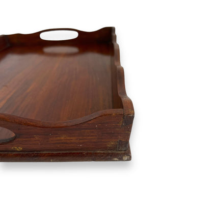 Wooden Wavy edge serving Tray