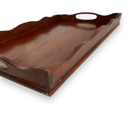 Wooden Wavy edge serving Tray