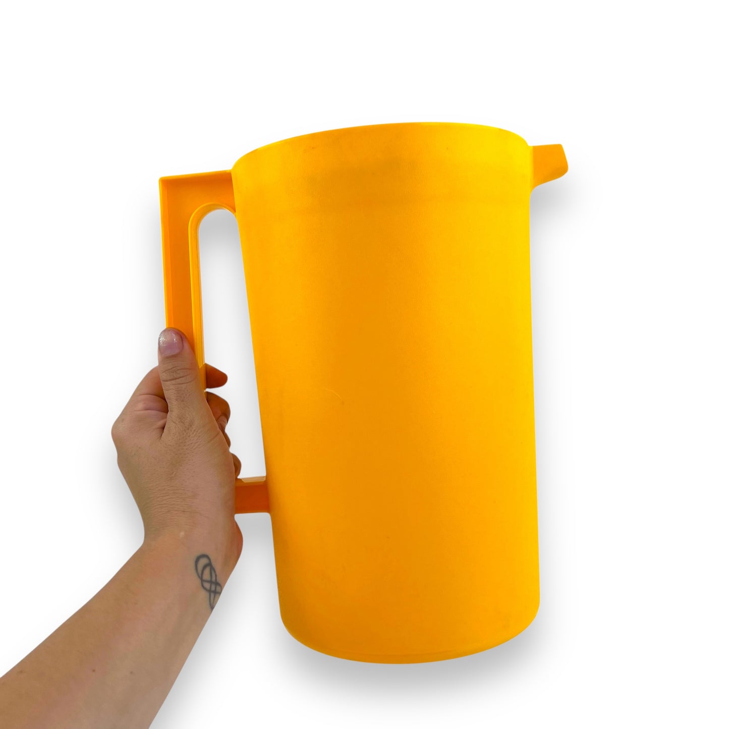 Large Yellow Tupperware Jug with lid