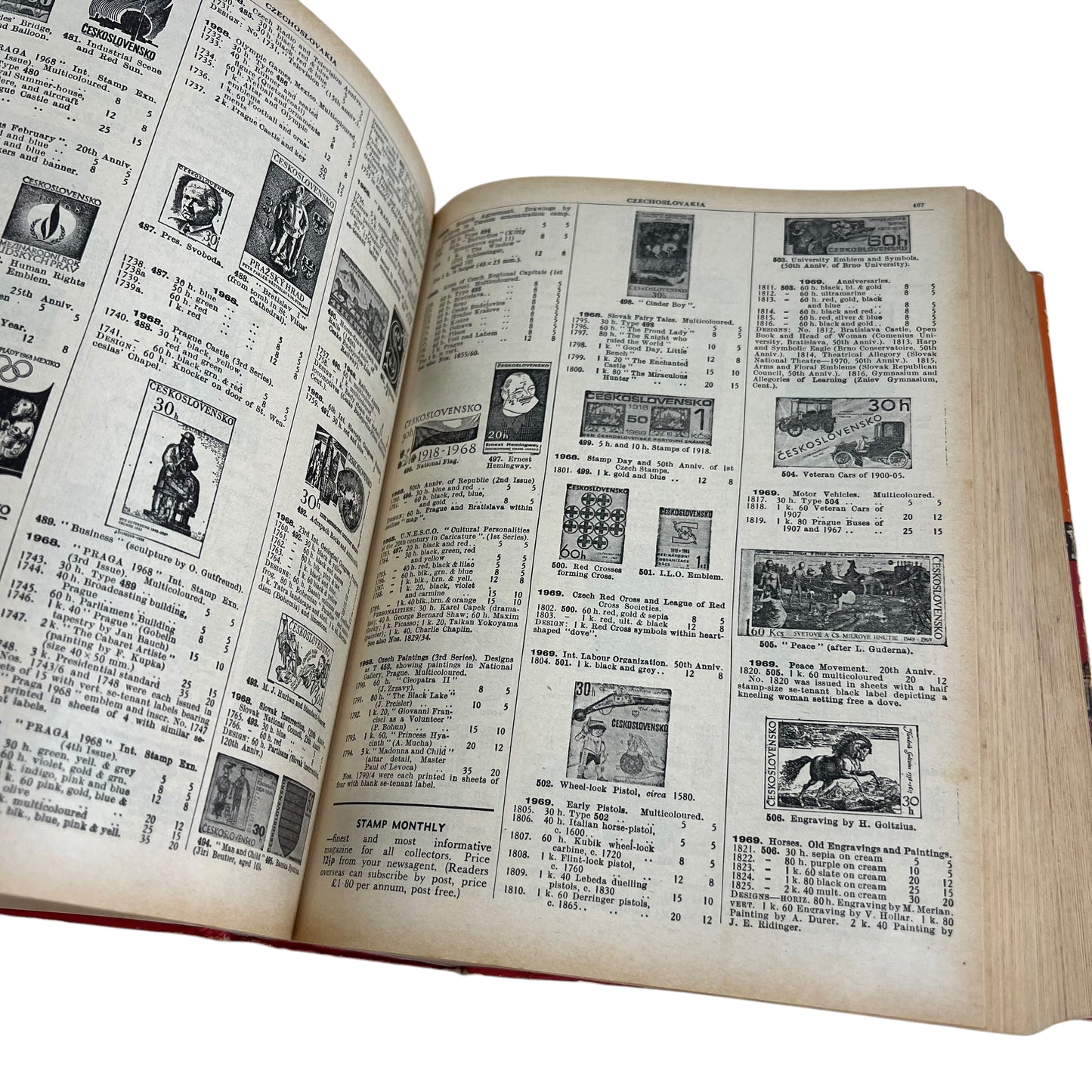 Stamps of the world 1972 book