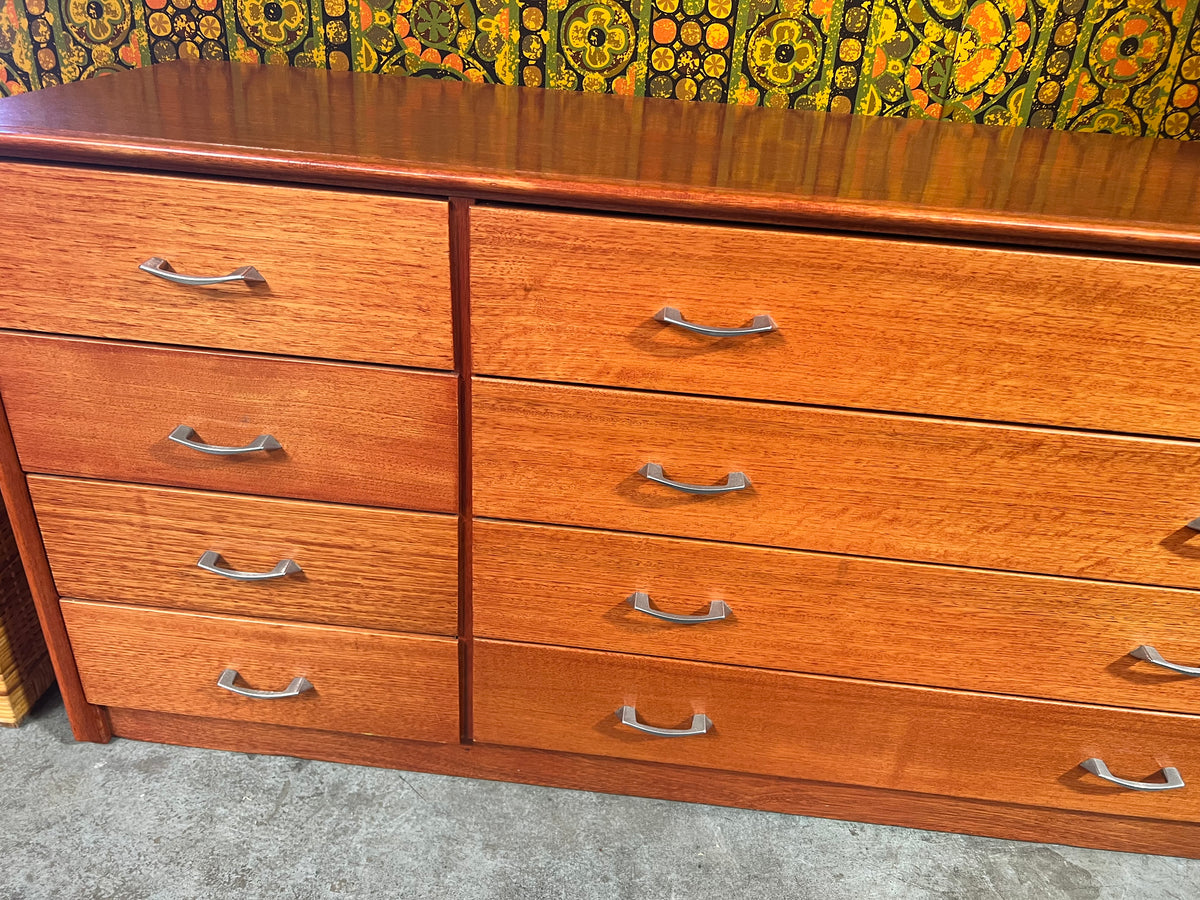Alrob 12 Drawer Timber Lowboy – Australian Made