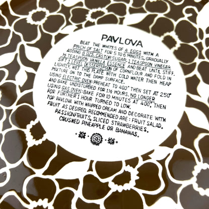 Recipe for Pavlova Plate - Made in Japan