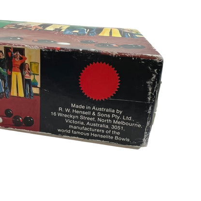 Henselite home carpet biased bowls set in original box