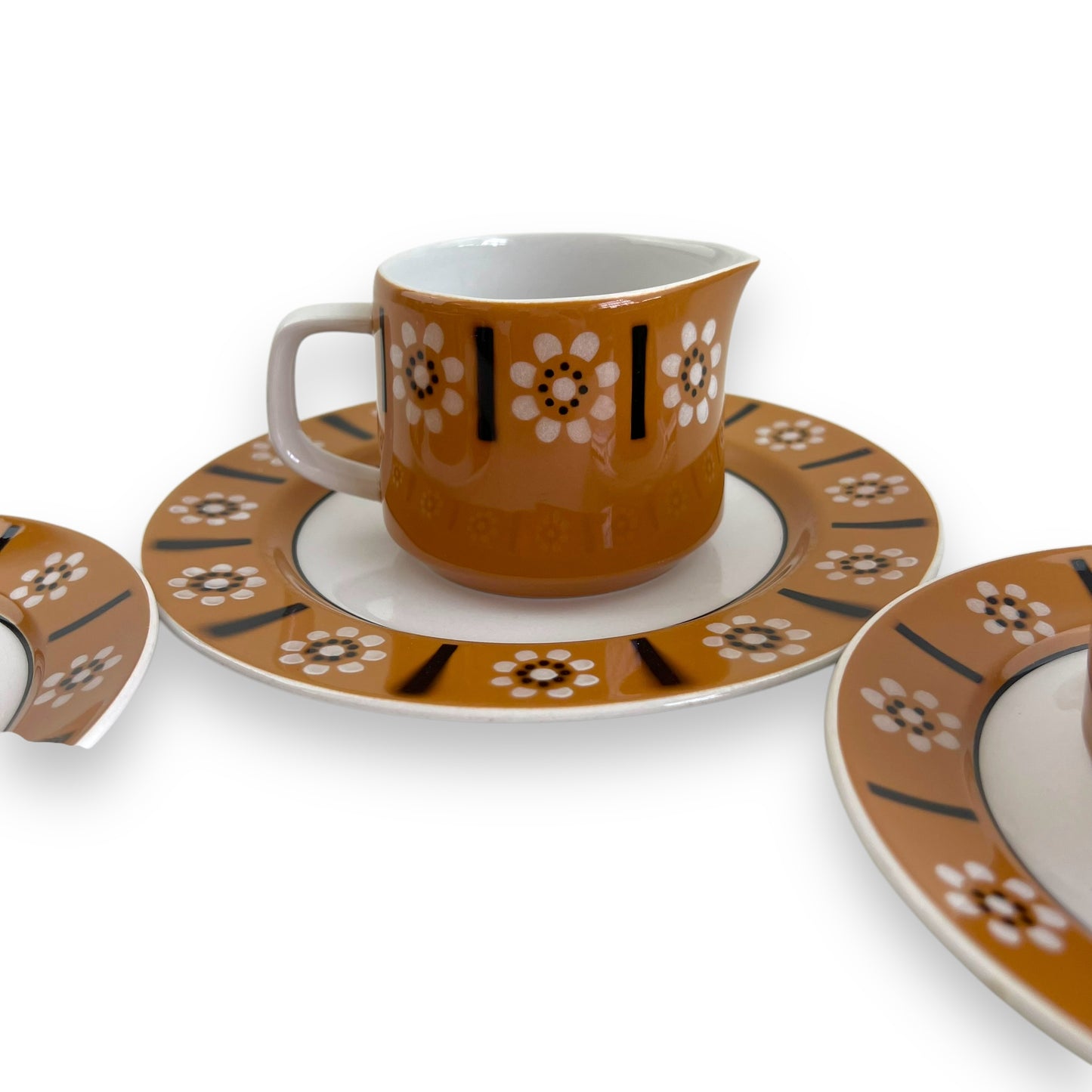 Mikasa Mediterrania “Orange Blossom” - Teacup Set & Creamer