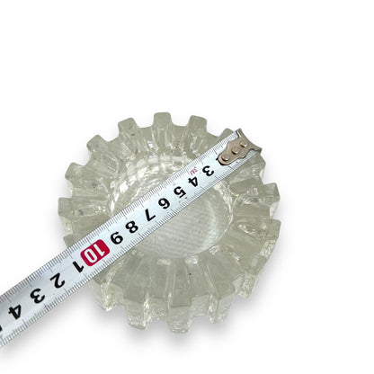 Pukeberg Sweden Art Glass Cog Ashtray