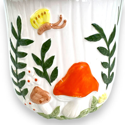 Merry Mushroom Canister 23.5cm tall
