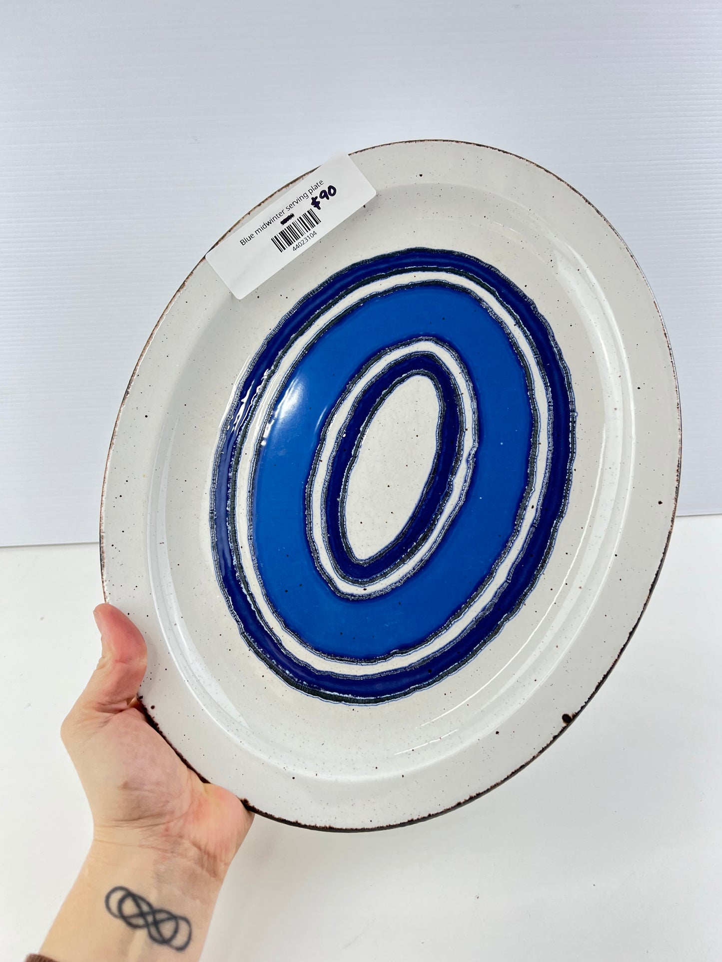Midwinter Stonehenge ‘Blue Moon’ Serving Platter – Made in England
