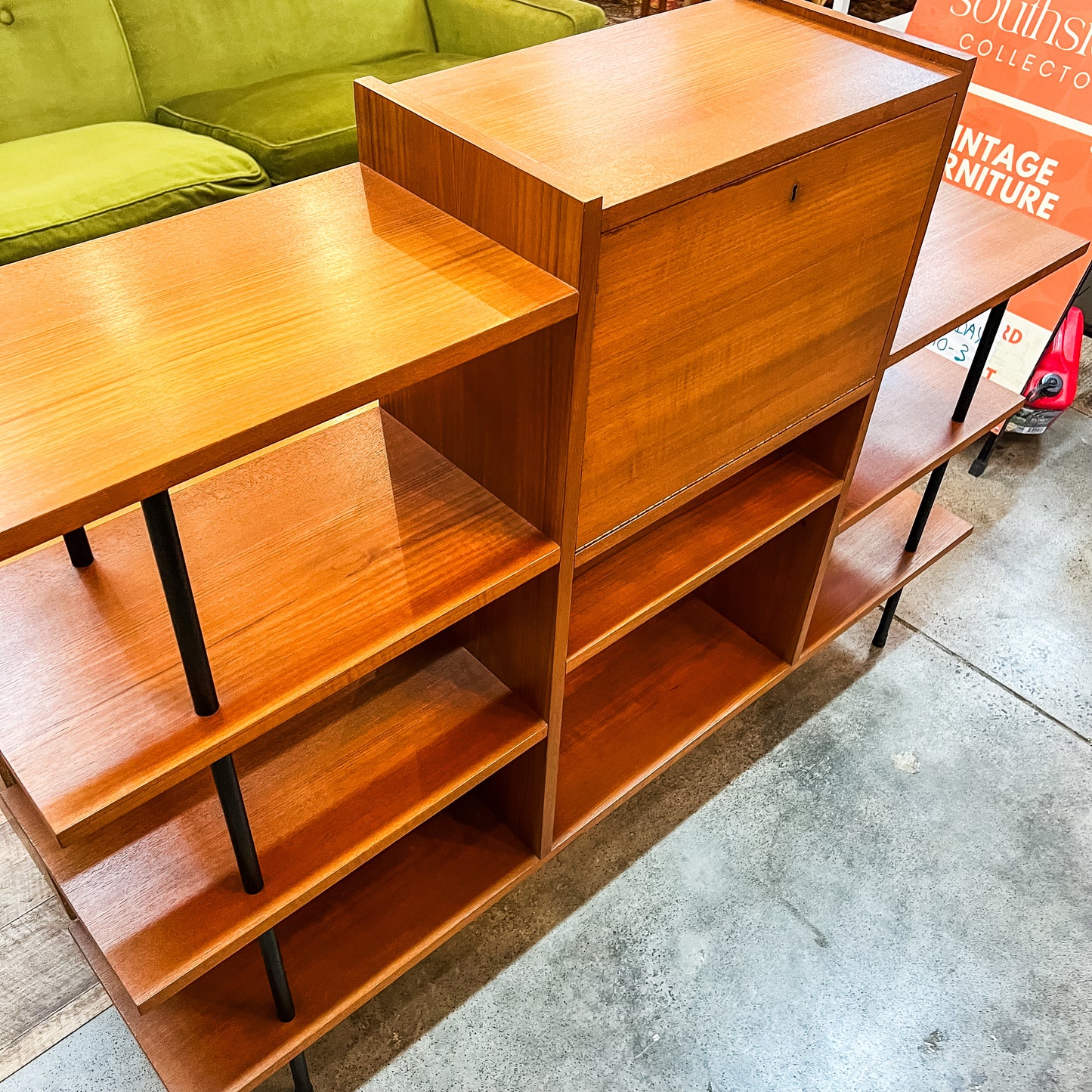 Mid-Century Shelving / Room Divider Unit