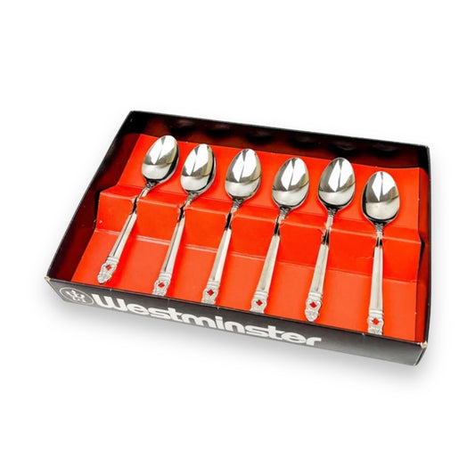Westminister Vintage Teaspoon set of 6 in box - New Unused