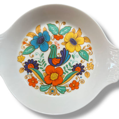 Porcelaines Champs-Élysées France Floral Dish set of 4