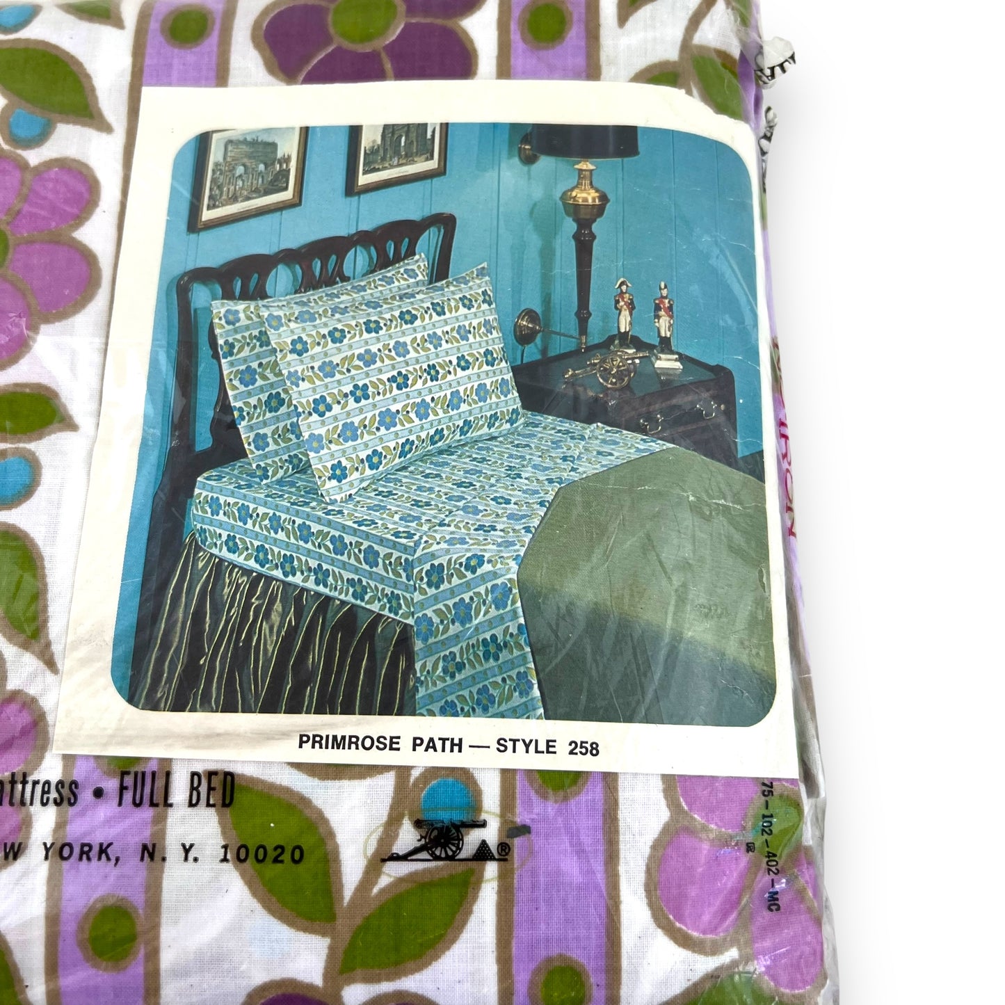 Featherlite purple flower sheet