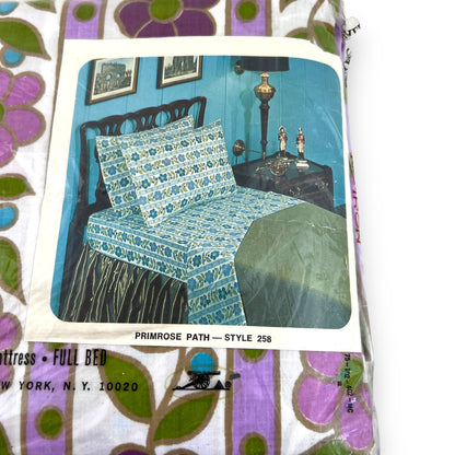 Featherlite purple flower sheet
