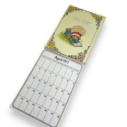 Holly Hobbie 1977 Calander