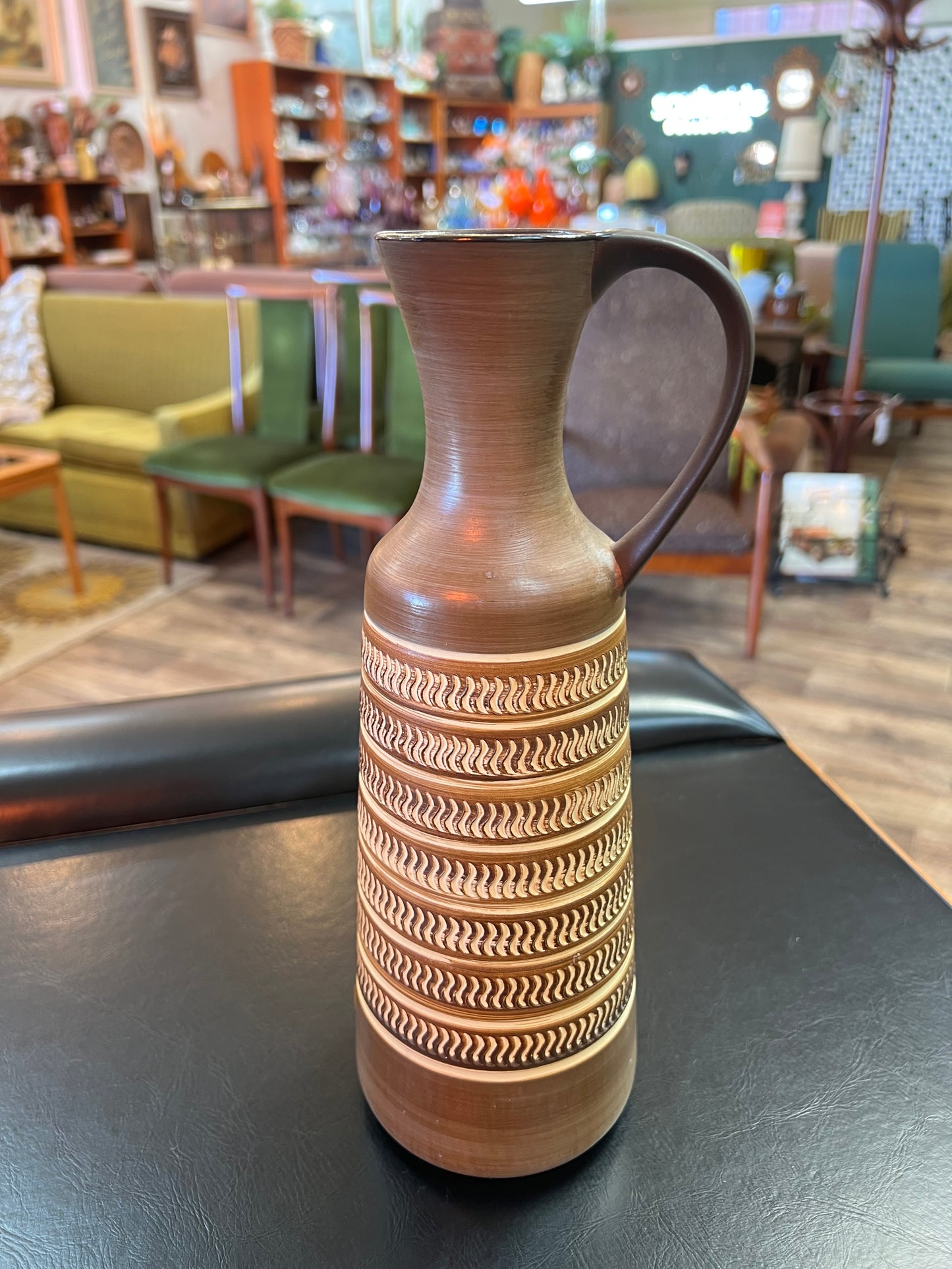 West German vase with handle 340-30