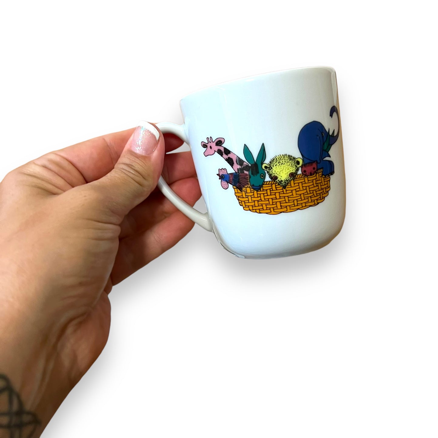 Arzberg Germany Plate and Mug Set - Whimsical Hot Air Balloon Design