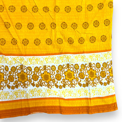 Yellow and orange flower Pattern Tablecloth