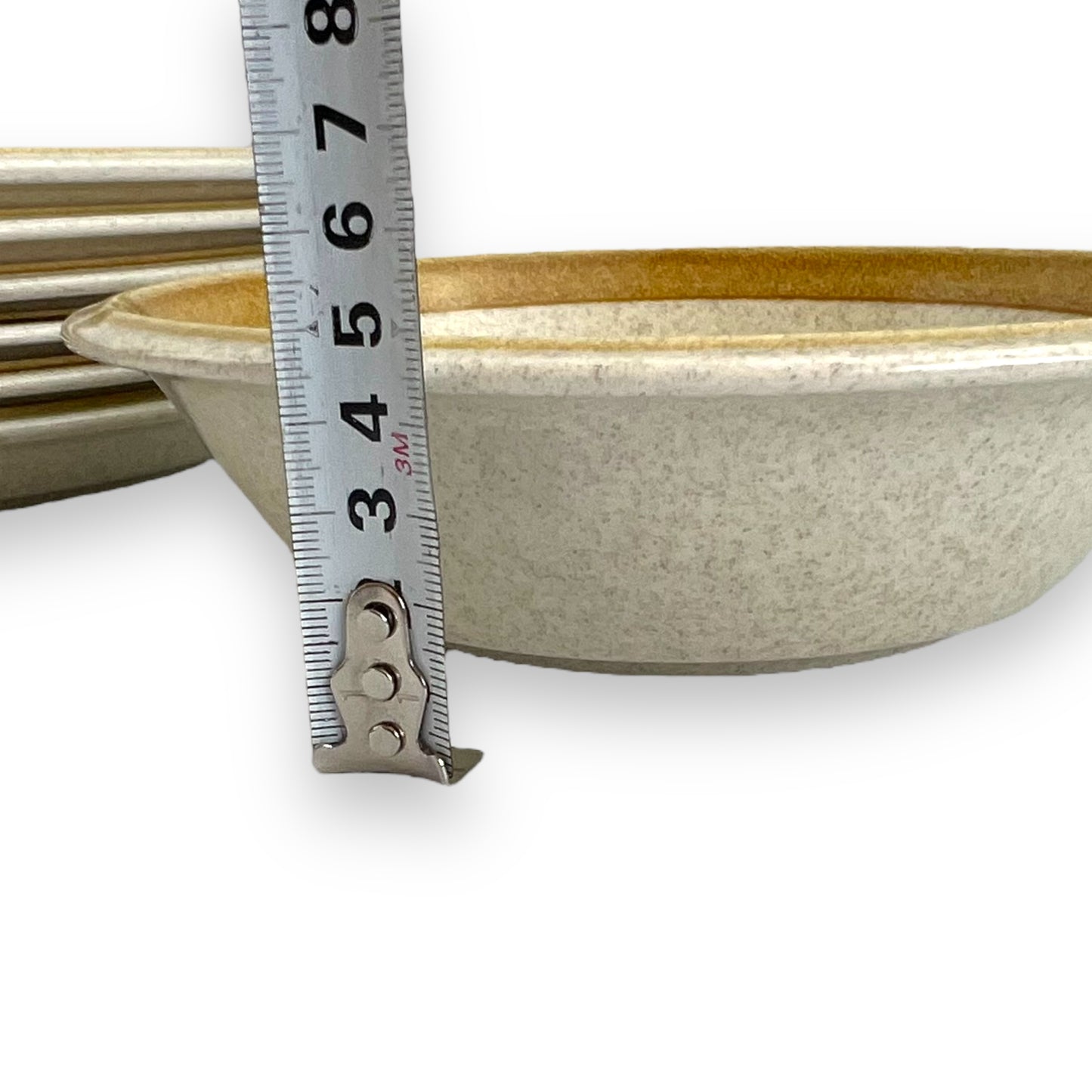 Mikasa Stone Manor “Melissa” F5811 Dinner Set - Bold Yellow Daisy Design, Beige Speckled - 24-Piece Set