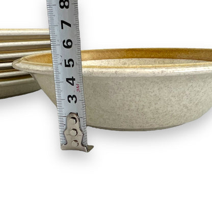 Mikasa Stone Manor “Melissa” F5811 Dinner Set - Bold Yellow Daisy Design, Beige Speckled - 24-Piece Set