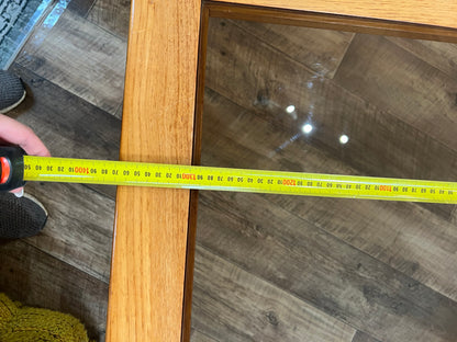 Parker Coffee Table | Solid Timber & Glass Top