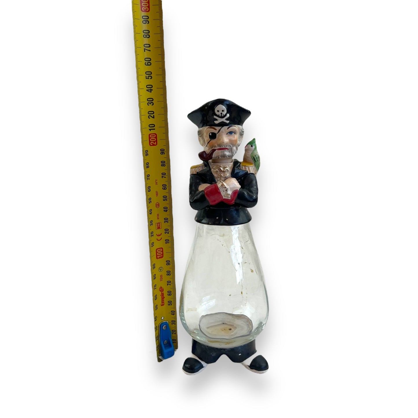 Pirate Decanter Bottle (Cracked)