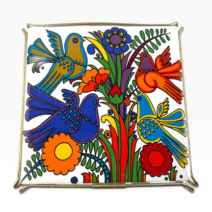 Villeroy & Boch Colourful Birds & Flowers Ceramic Trivet