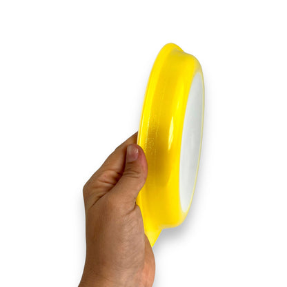 Yellow Agee Pyrex Pie Baking Dish