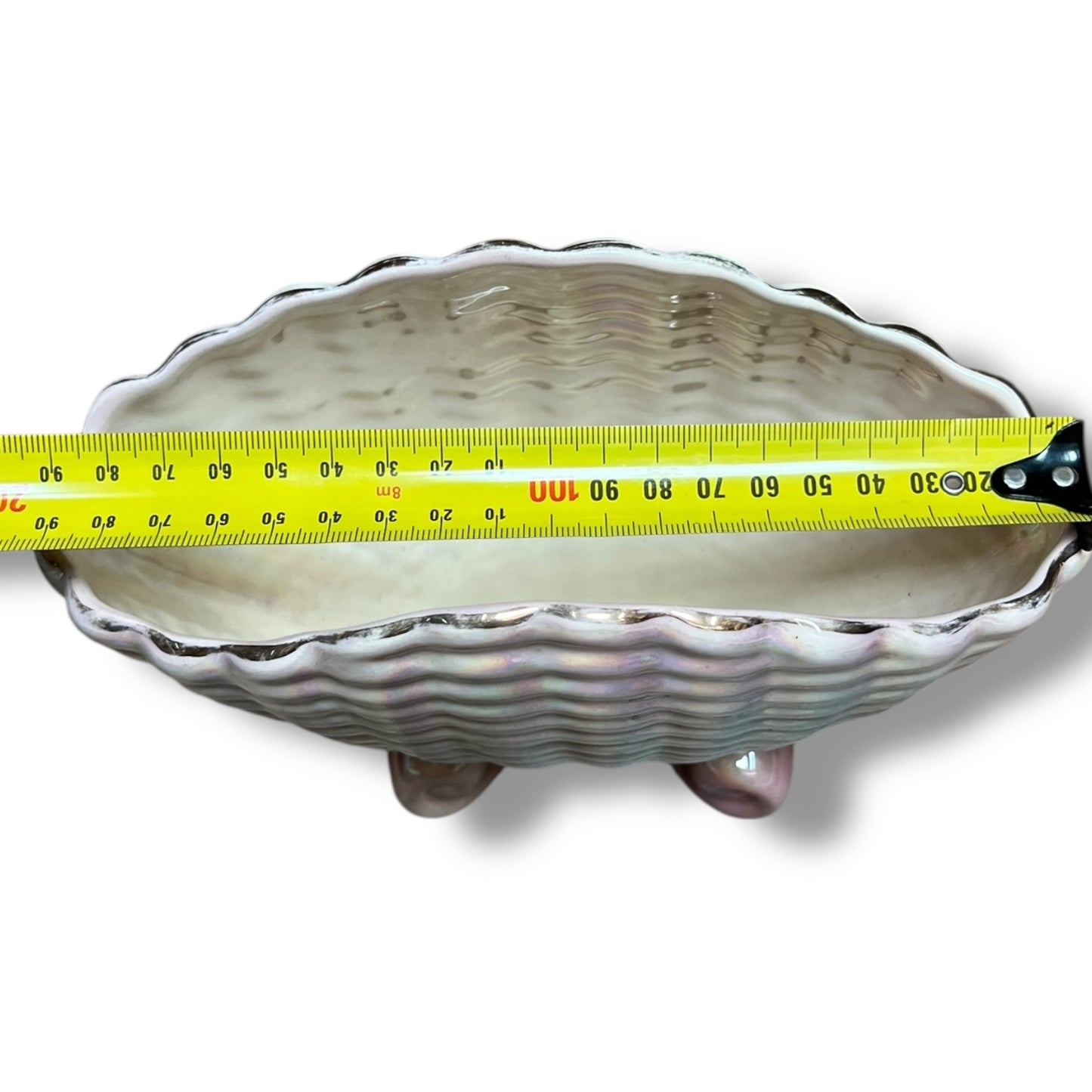 Iridescent Shell Vase