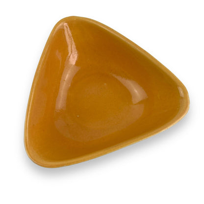 Grey & Orange Triangle Bowl
