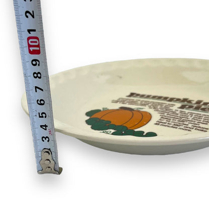 Pumpkin Pie Recipe Baking Dish