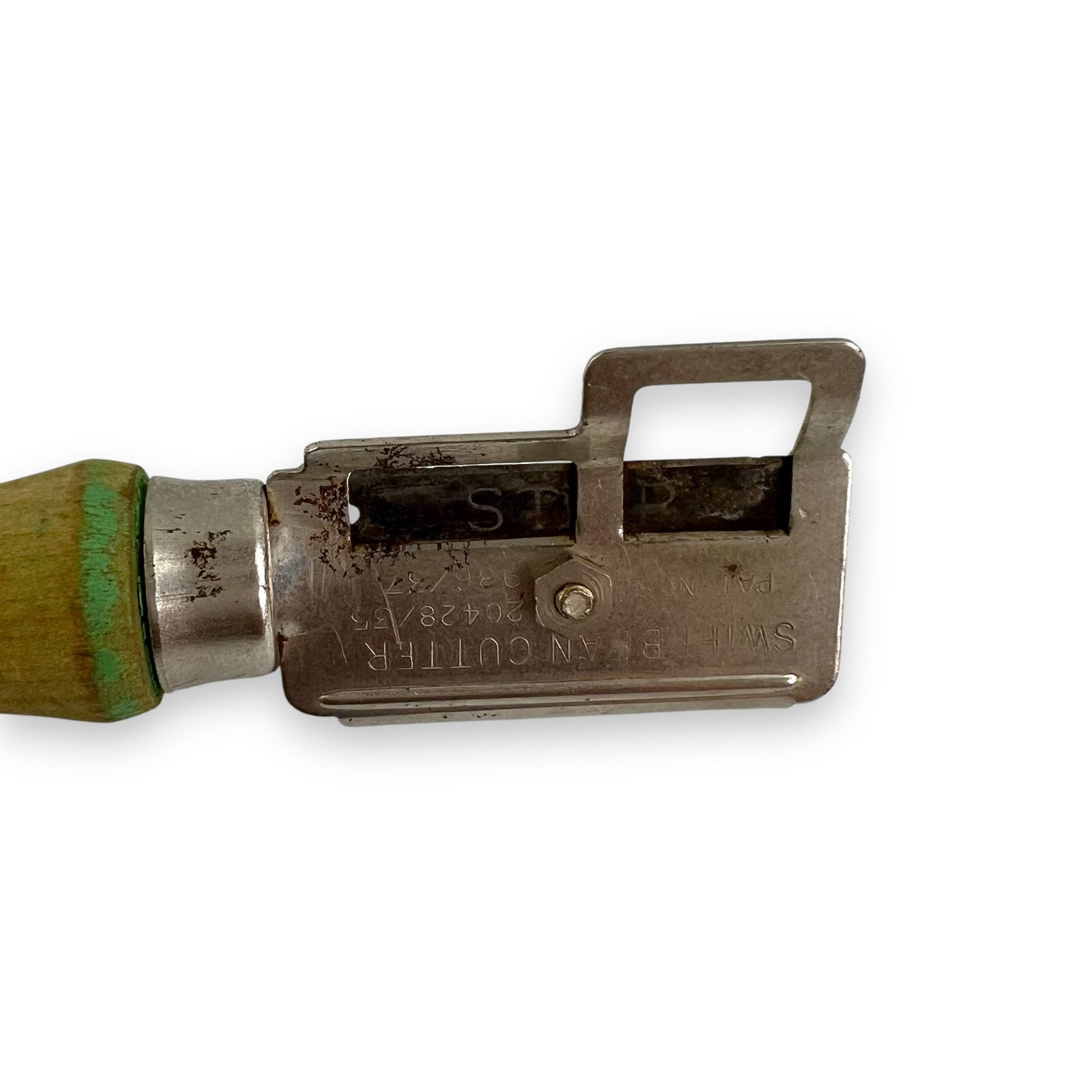 Green Handle Bean Slicer