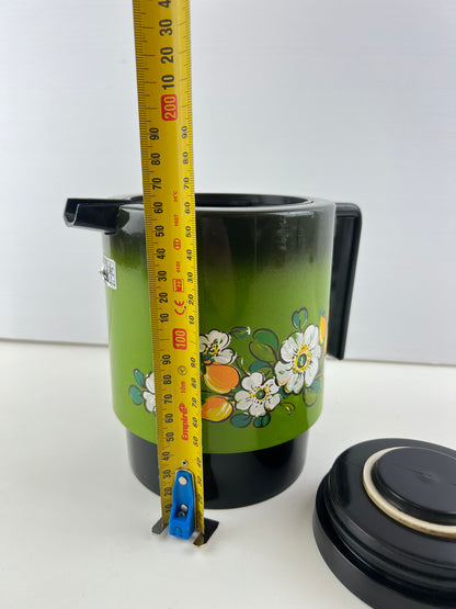 Insulated Thermos 
Green flower jug