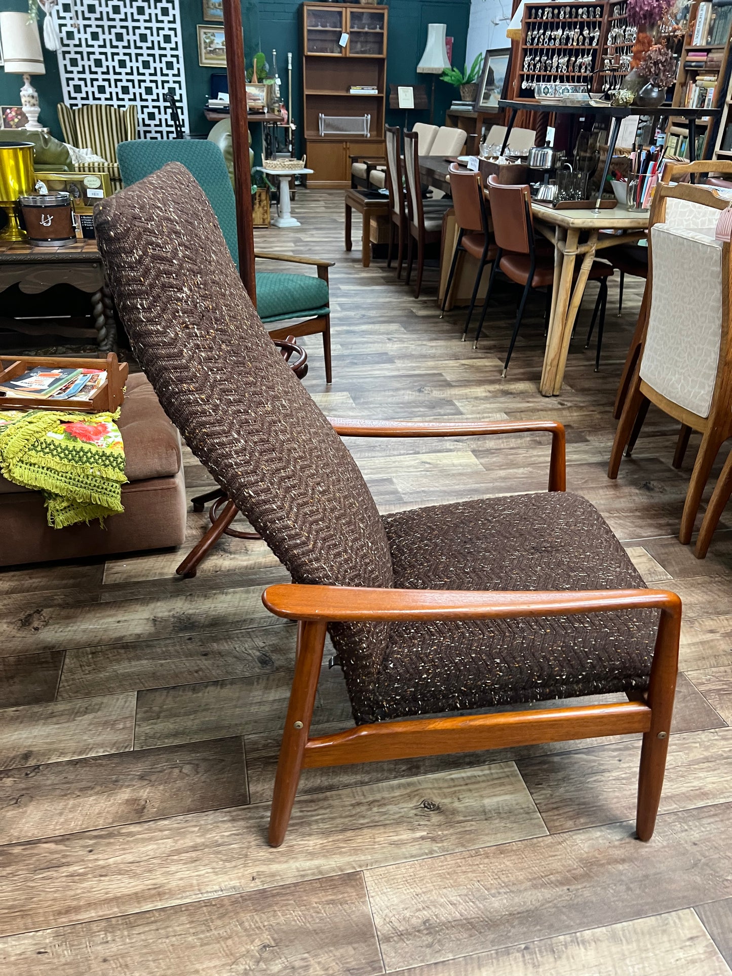 Soren Ladefoged for SL Møbler Danish Teak Reclining Lounge Chair