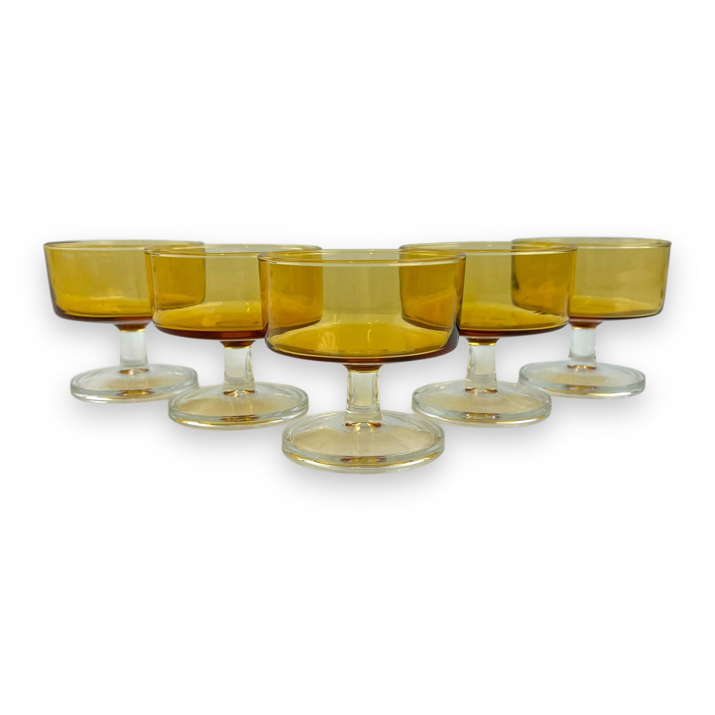 Luminarc Amber Glass set of 5
