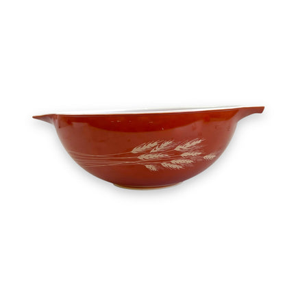Pyrex 444 Wheat Cinderella Mixing Bowl – 4 Qt, Autumn Harvest Collection