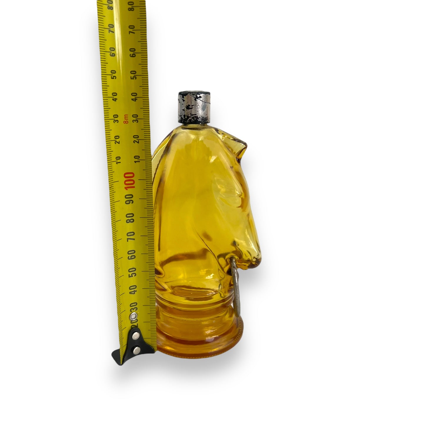 Avon Horse Head Afterhsave Amber Glass Bottle