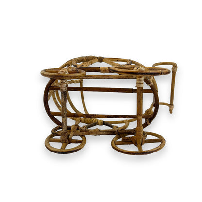 Cane Doll Pram