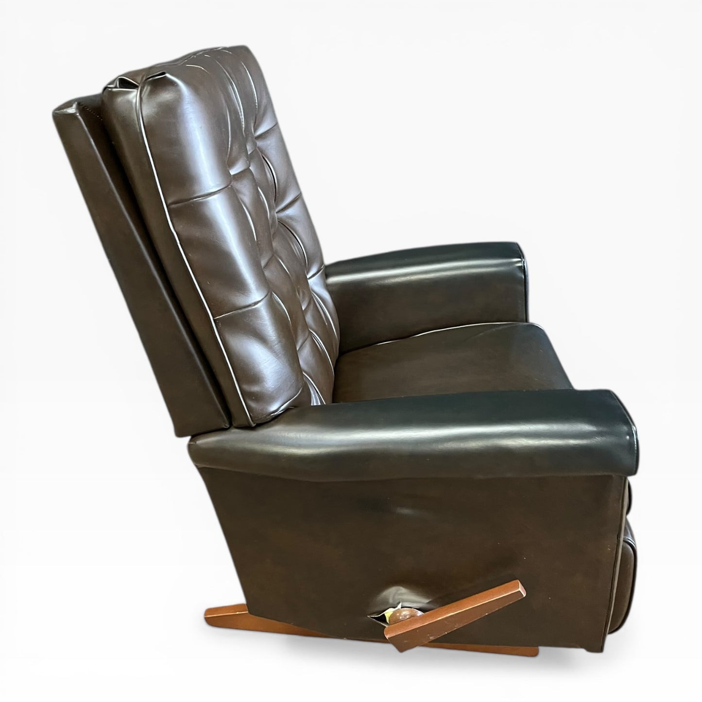 Brownish Black Jason Reclining Lounge Chair with footrest