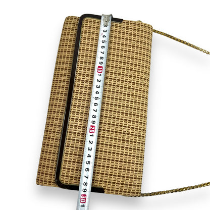Jacqui Melbourne Brown patterned bag
