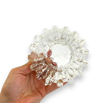 Pukeberg Sweden Art Glass Cog Ashtray