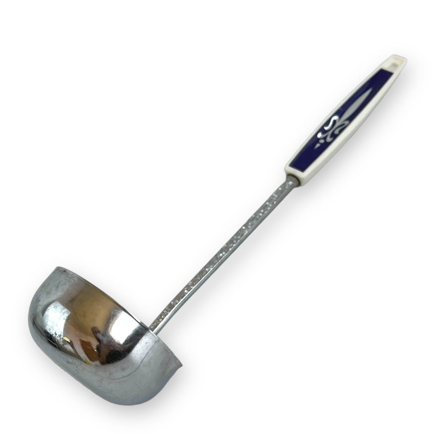Blue & White Handle Ladle Spoon