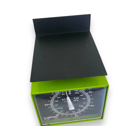 Green Plastic Salter Kitchen Scales