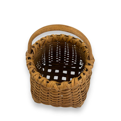 Wicker Basket with Handle