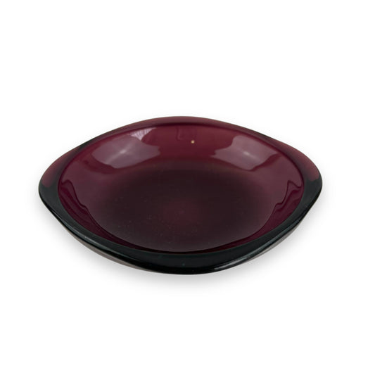 Purple Glass Dish