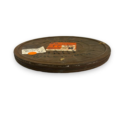 Large vintage film Reel Storage Tin