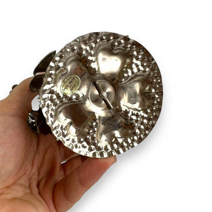 Metal Floral Candle Holder - Handmade Hong Kong