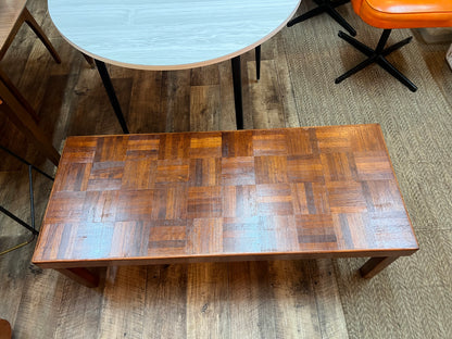 Parquetry Rectangle Coffee Table